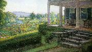 Walter I Cox The Front Porch china oil painting reproduction